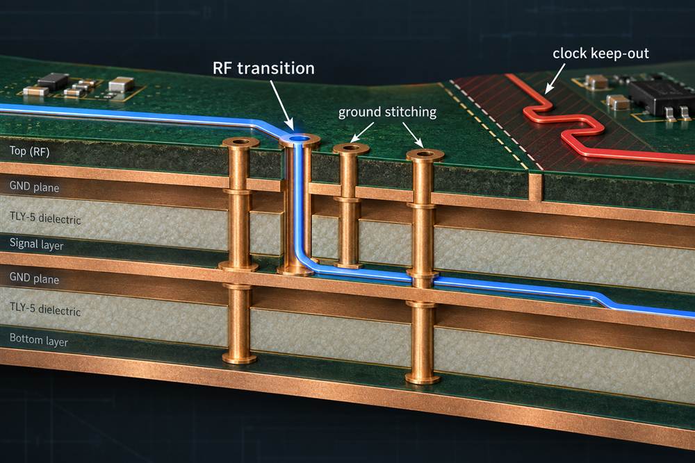 Taconic TLY-5 PCB