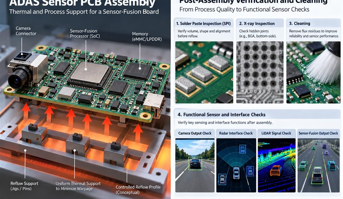 An Assembly Evidence Plan for Reliable ADAS Sensor PCB Production