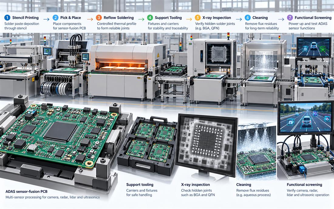 ADAS Sensor PCB