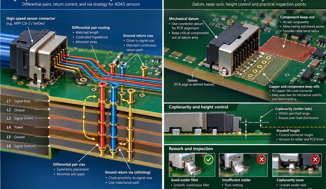 Keeping Sensor Data Clean Through an ADAS Sensor PCB Transition
