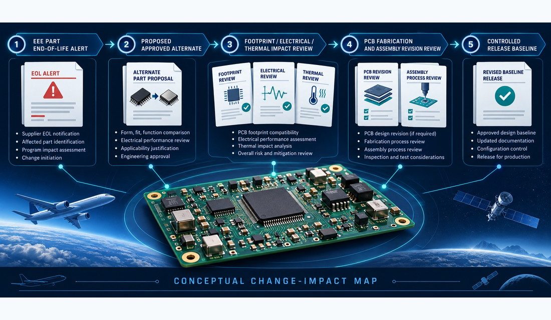 When EEE Parts Reach End of Life, Aerospace PCB Revision Control Matters