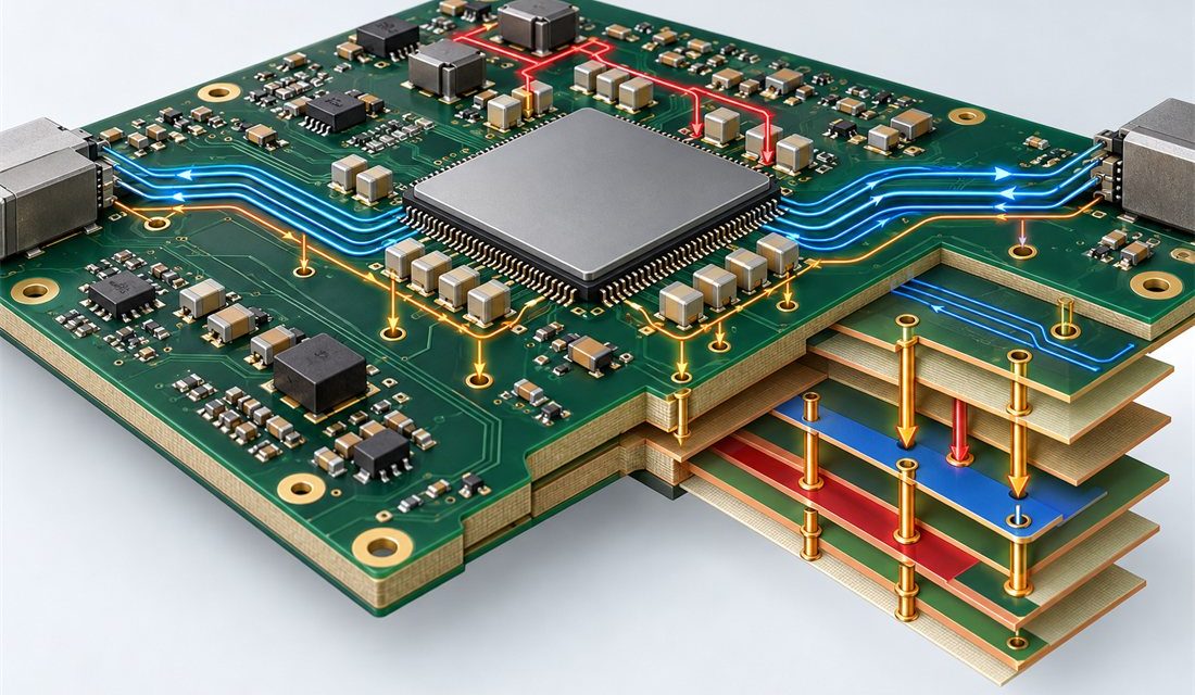 Aerospace PCB Design for FPGA Flight Computers: Stackup, PDN, and Return-Path Tradeoffs