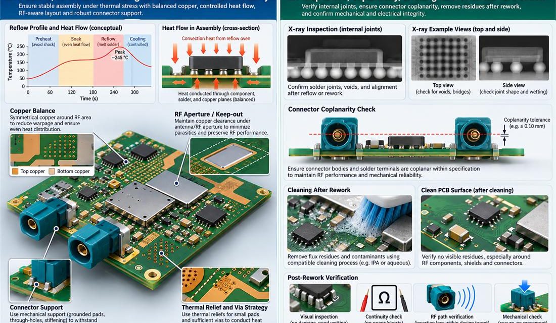 Assembly Controls for an Automotive High Frequency PCB Under Thermal Stress
