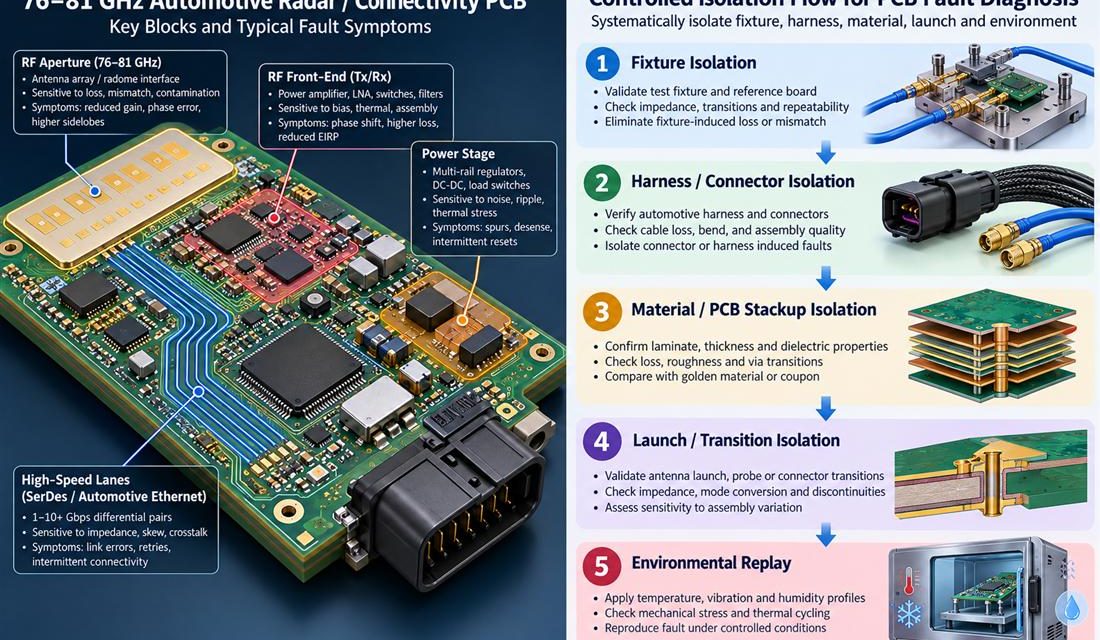 Finding the Physical Cause of Drift in an Automotive High Frequency PCB