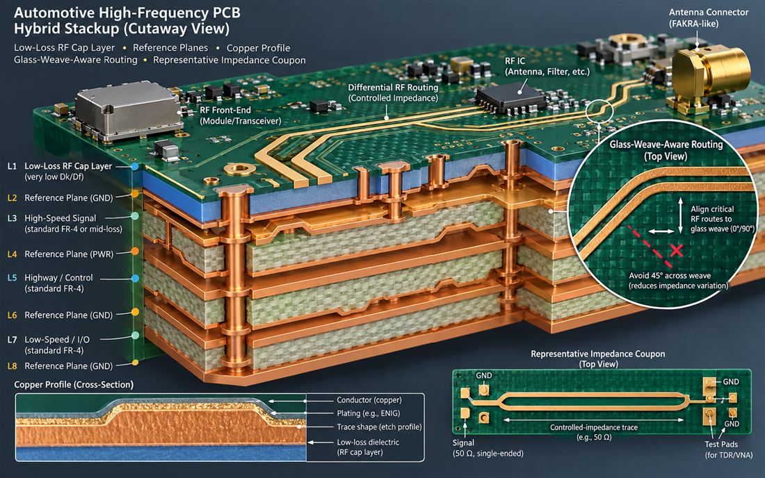 Automotive High Frequency PCB