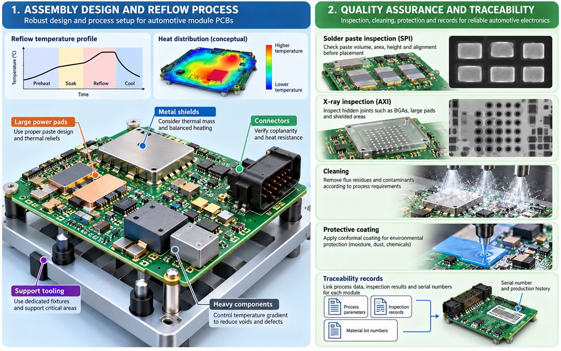Automotive Module PCB