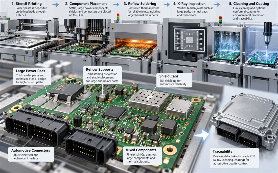 Automotive Module PCB