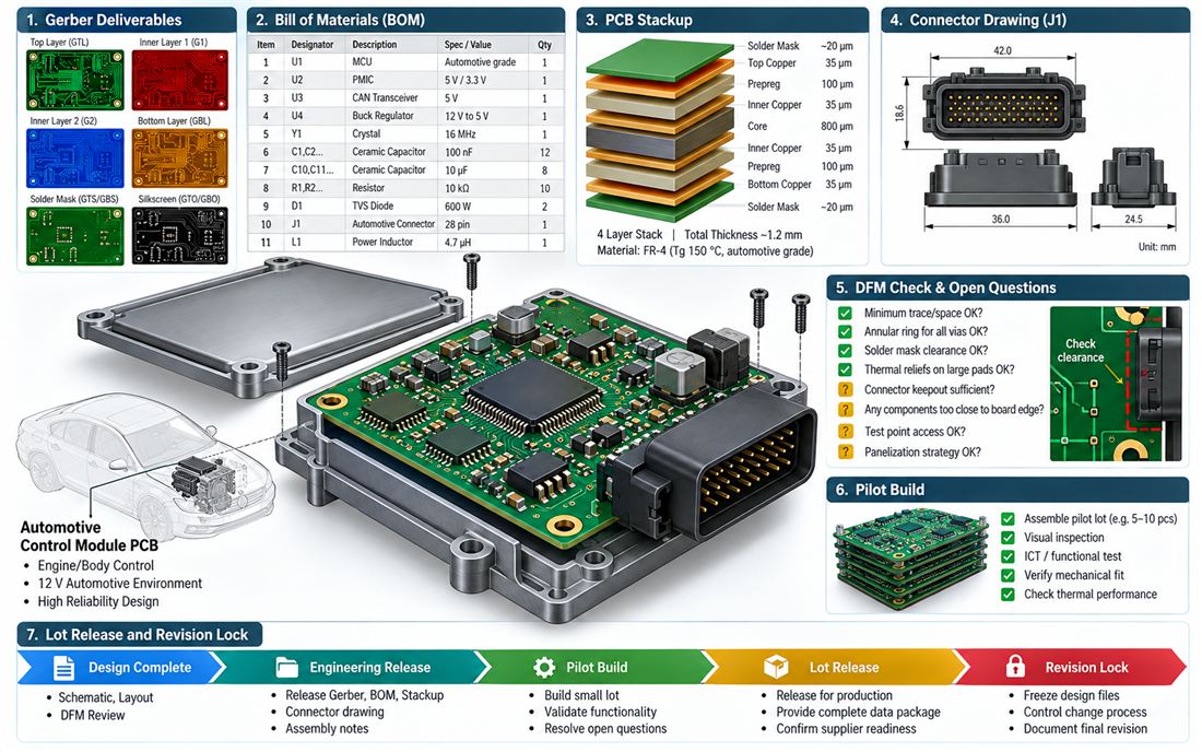 Automotive Module PCB