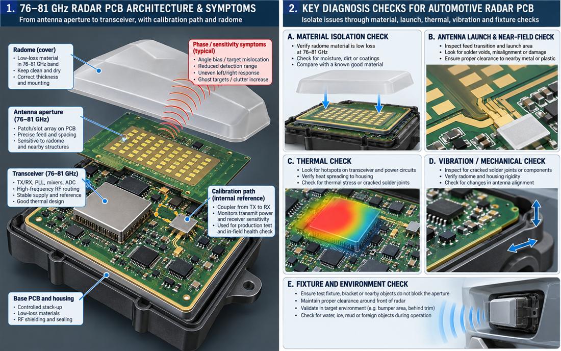Automotive Radar Sensor PCB