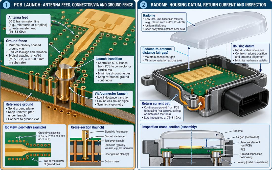 Automotive Radar Sensor PCB