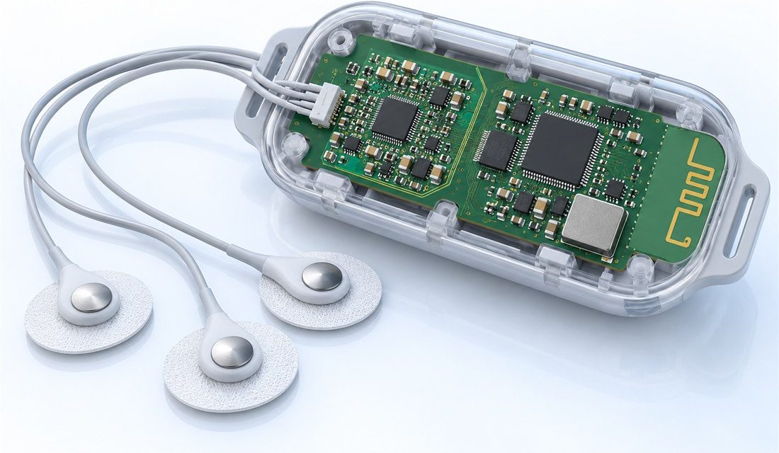 Healthcare PCB for Wearable ECG: Keeping BLE RF Away from Quiet Inputs
