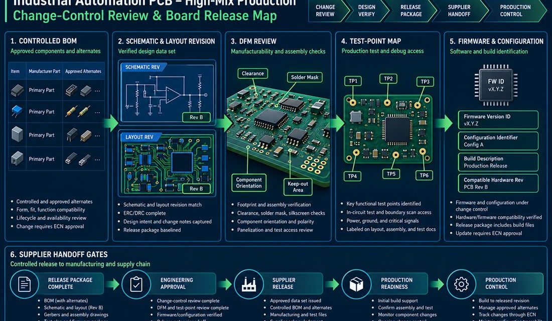 Industrial Automation PCB Change Control: Making High-Mix Releases Traceable