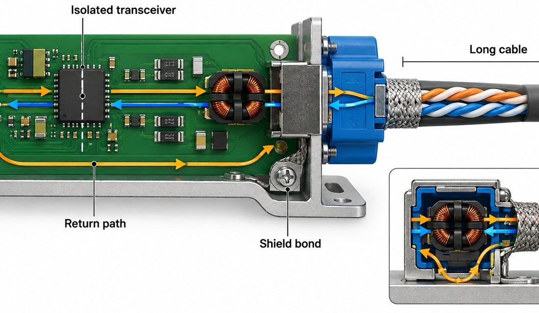 Industrial IoT PCB Connector Launch for Long-Cable Networks