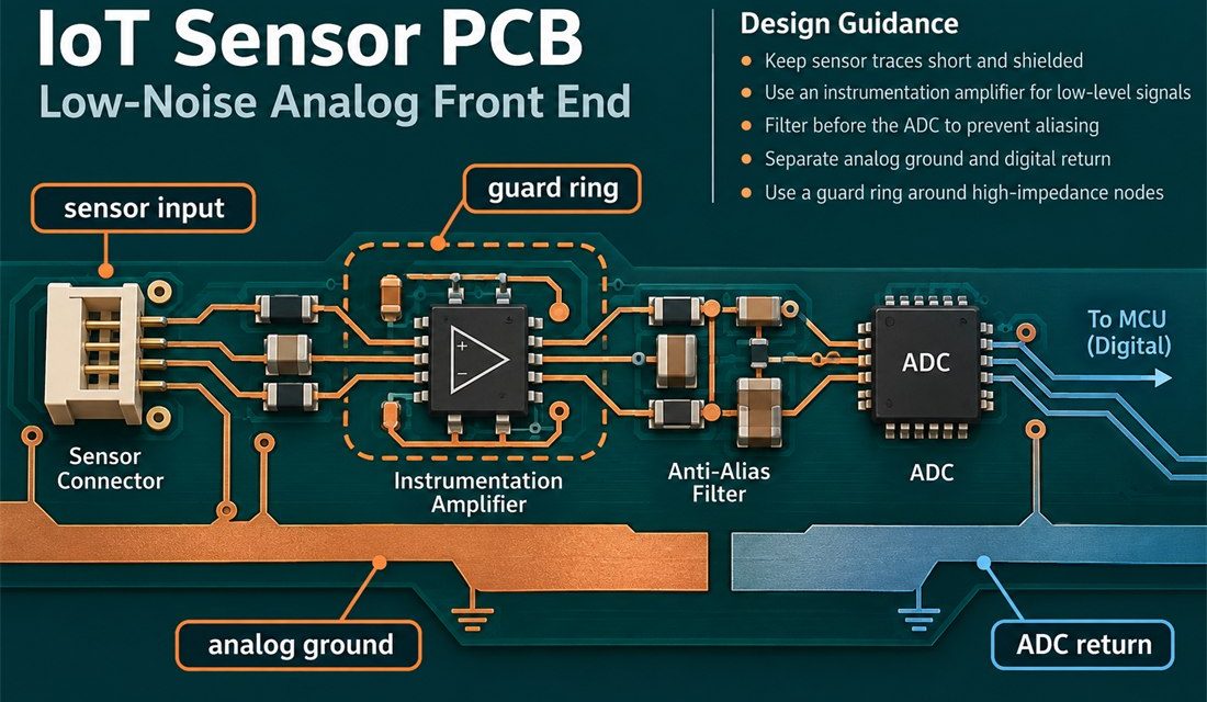 The Quiet Return Path an IoT Sensor PCB Needs for Trustworthy Readings
