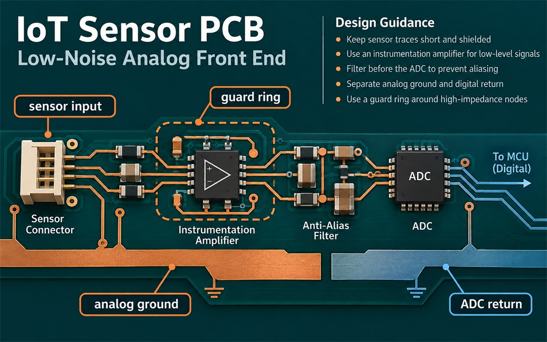 IoT Sensor PCB