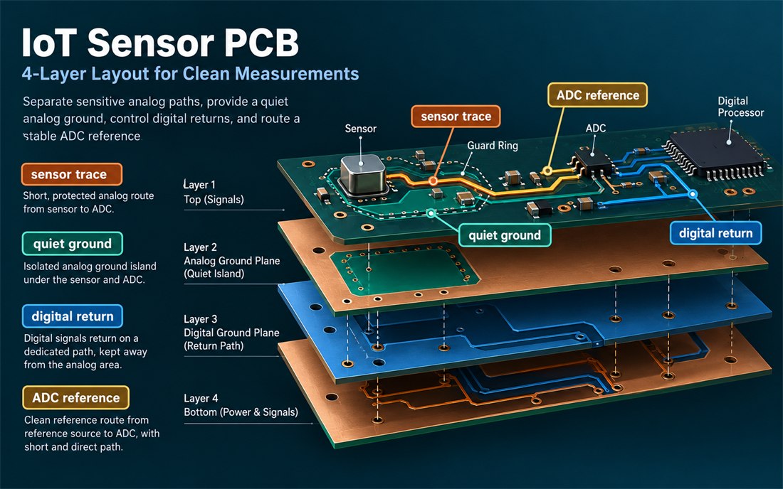 IoT Sensor PCB