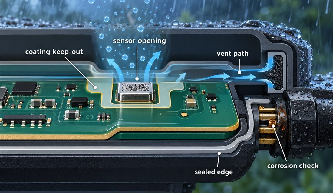 Why an IoT Sensor PCB Drifts After Coating and Humidity Exposure