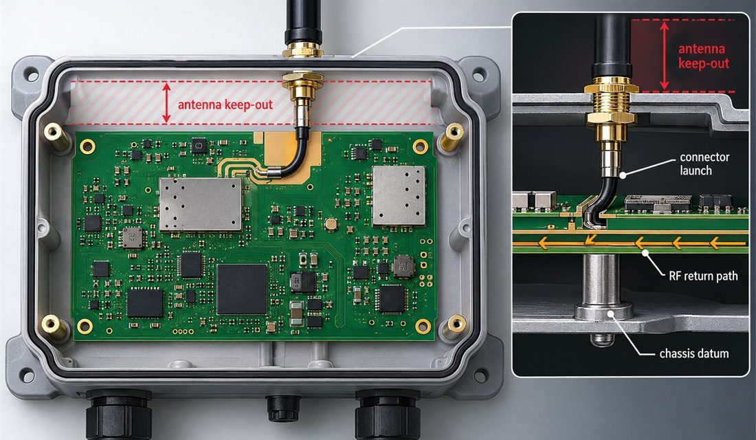 Why a LoRa PCB Loses Sensitivity When the Gateway Ground Plane Moves