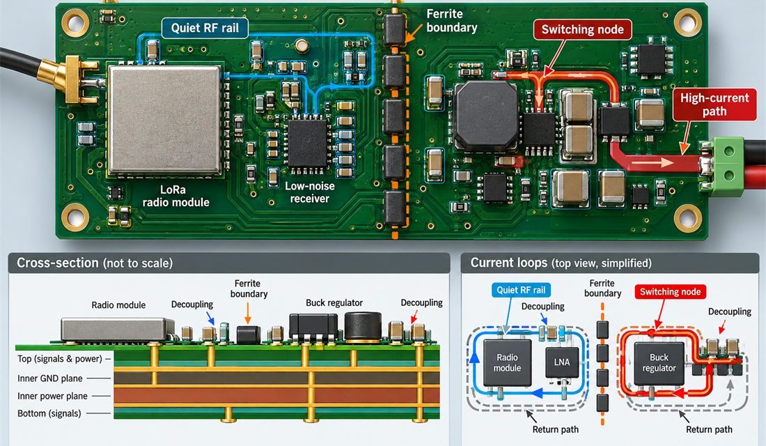 The LoRa PCB Power Path That Keeps a Remote Sensor from Going Deaf