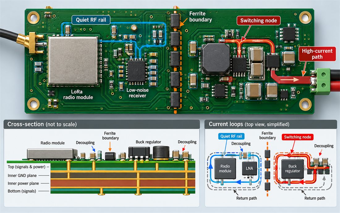 LoRa PCB