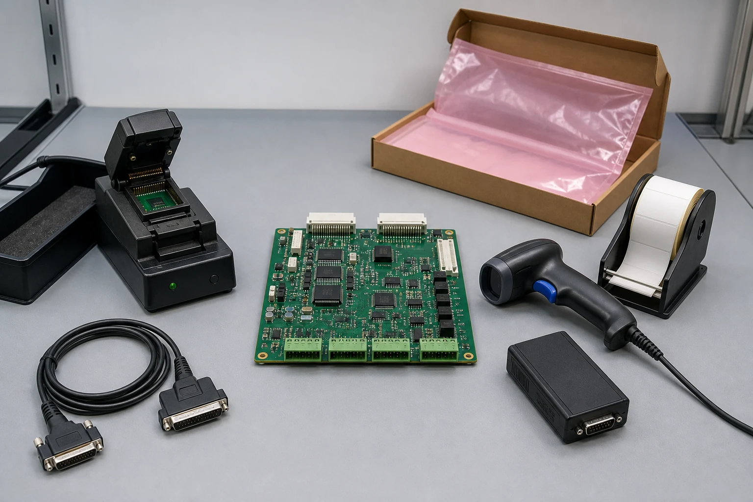 Energy storage BMS PCB assembly manufacturing and quality inspection before production release
