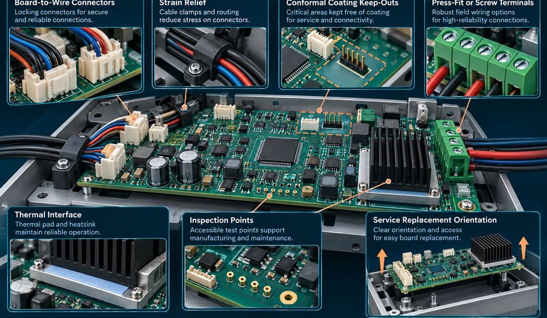 Robotics PCB Serviceability: Designing the Board for Repeatable Replacement