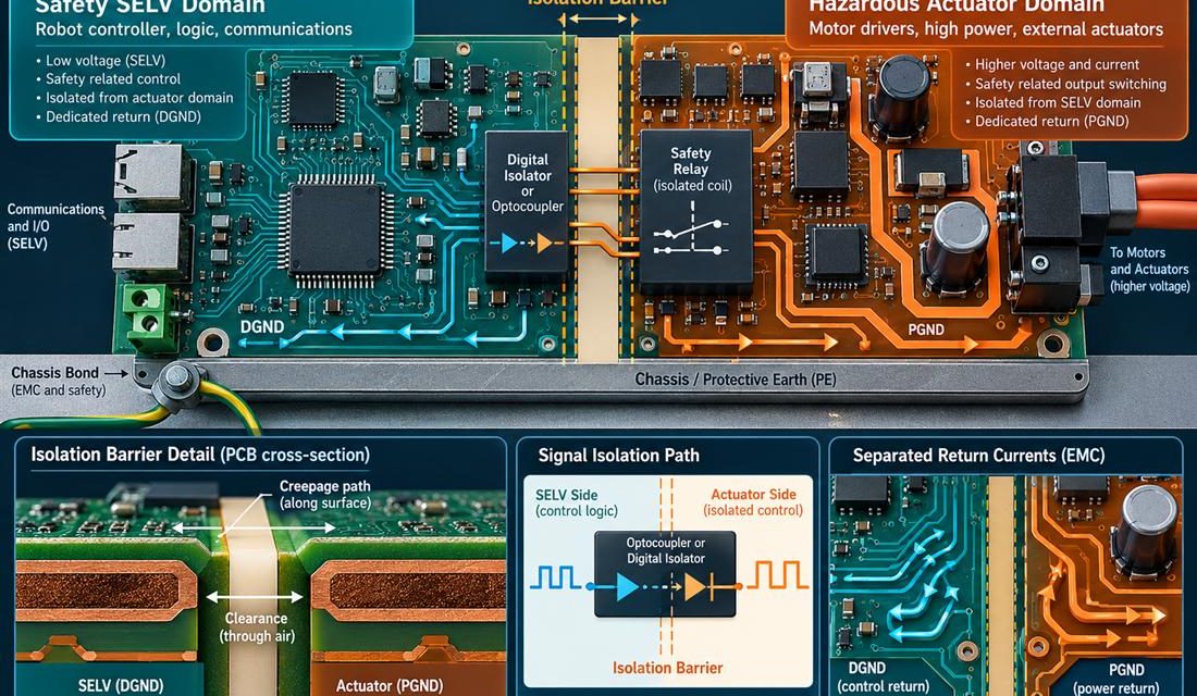 Robotics PCB Safety Isolation: Making the Barrier Manufacturable