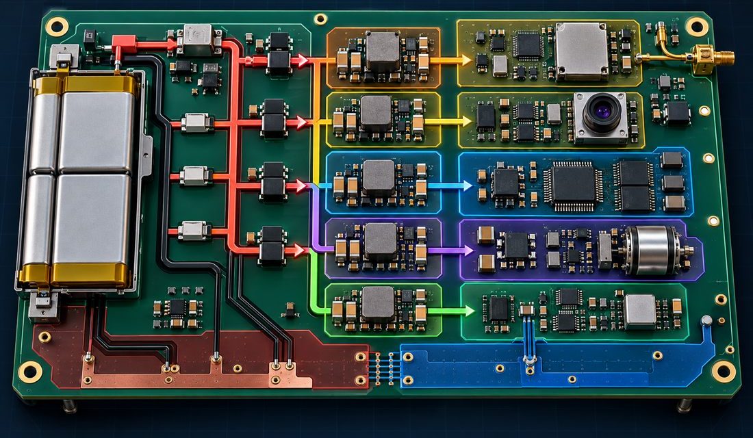 Satellite PCB Power Integrity: Preventing SmallSat Rail Drops and Local Hot Spots