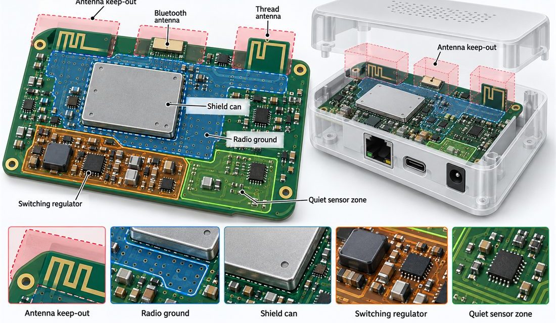 Why a Smart Home PCB Loses Wireless Margin Inside the Enclosure