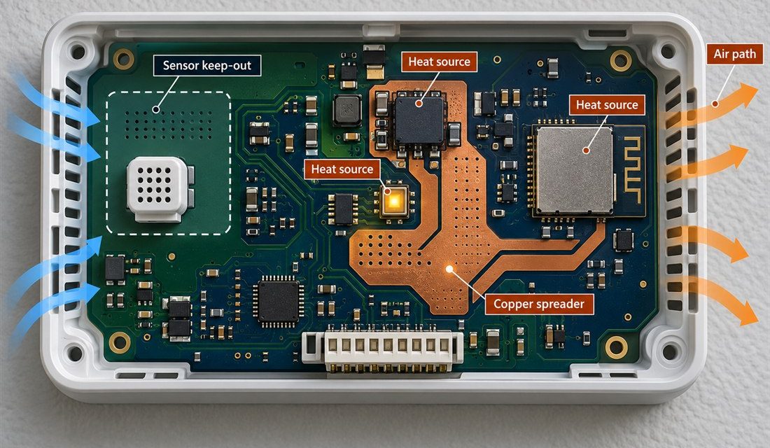Why a Smart Home PCB Drifts Inside a Warm Enclosure