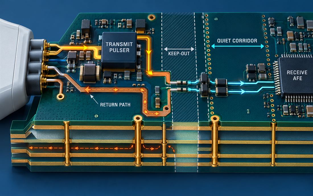 Ultrasound PCB
