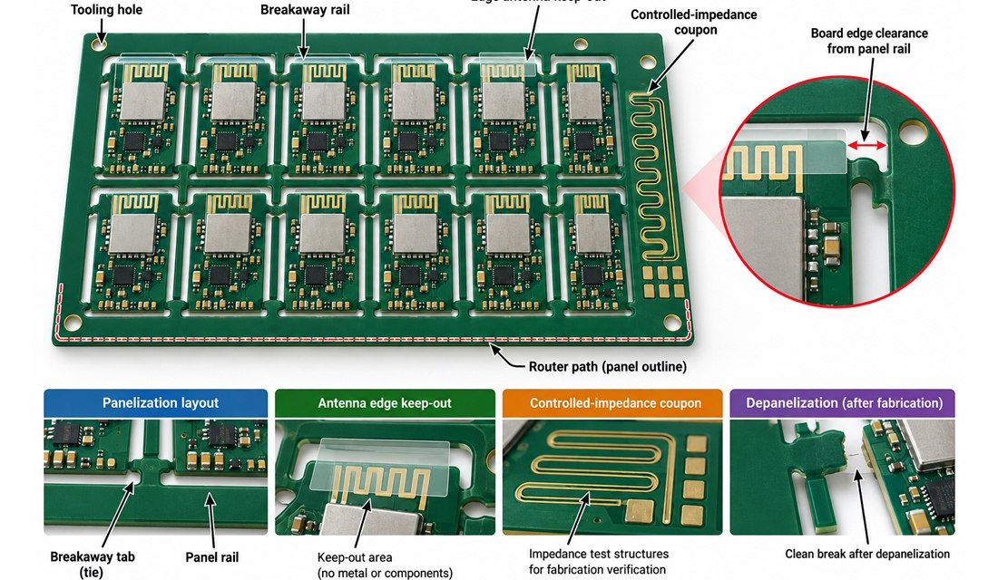 Why a Zigbee PCB Passes Layout Review but Fails at Panelization